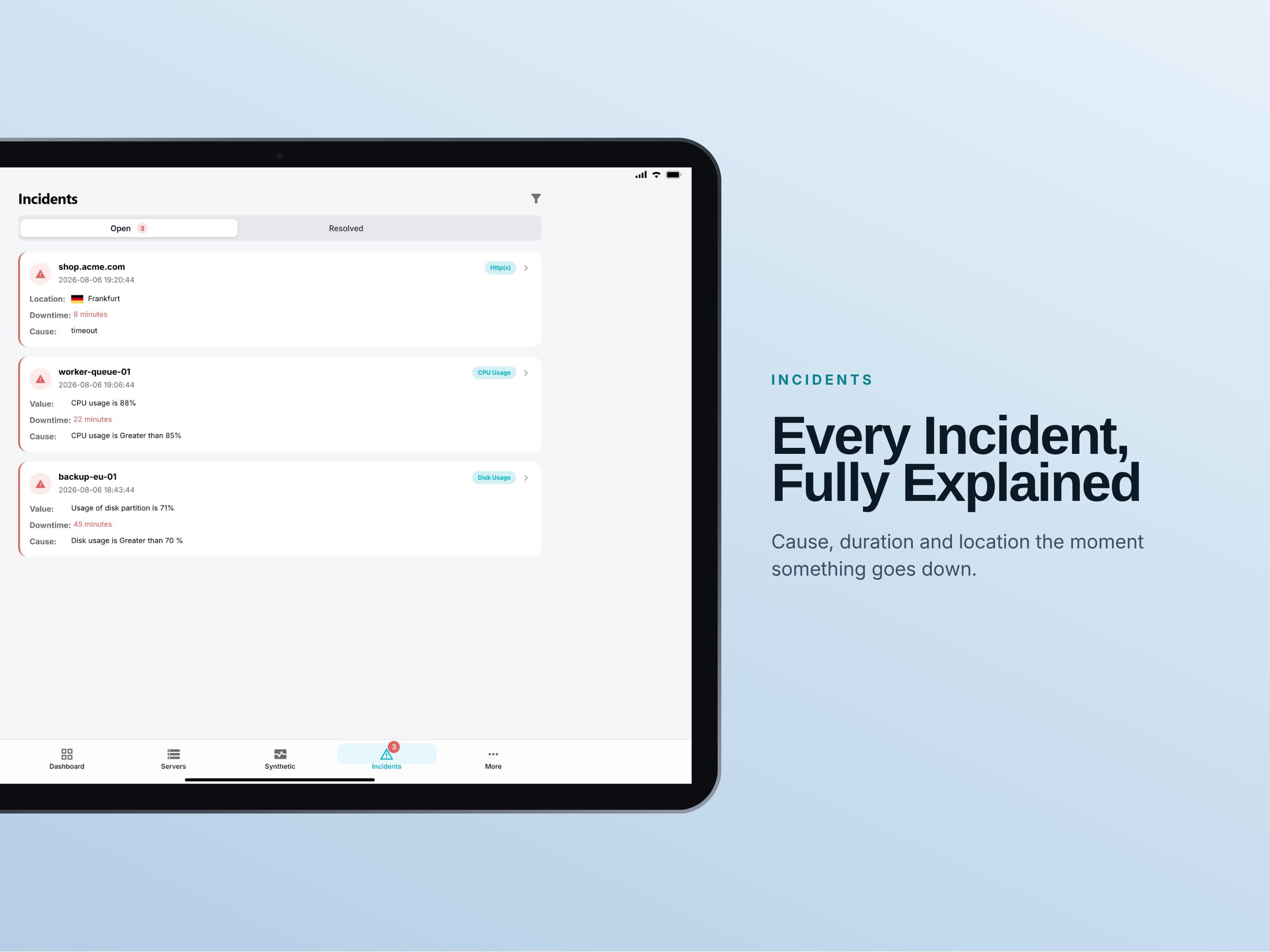 Xitoring: Server Monitor screenshot 14