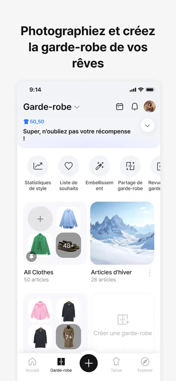 Screenshot #2 pour Acloset - Assistante mode IA