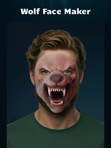 Werewolf Mask: Wolf Face Maker iPad screenshot