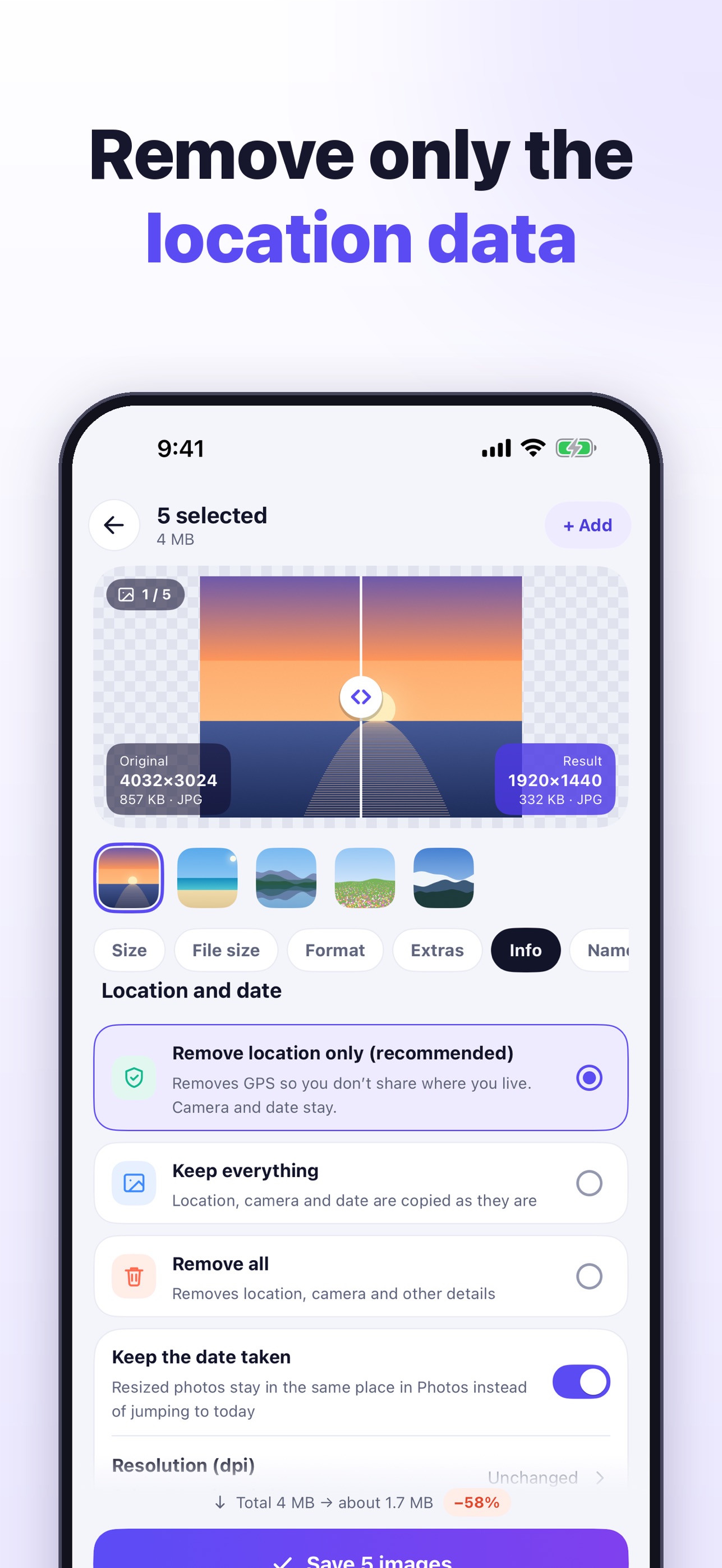 Screenshot 6 of Image Resizer Pro: Compress