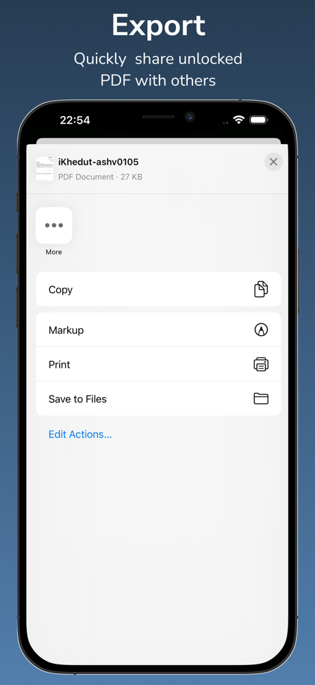 Unlock PDF - Password Remover screenshot 3