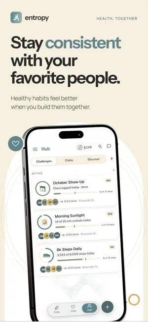 Entropy: Daily Health Plan screenshot 1