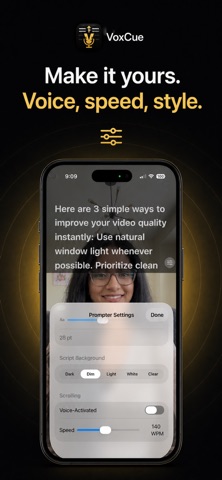 VoxCue Smart Teleprompter Screenshot 4 of 7