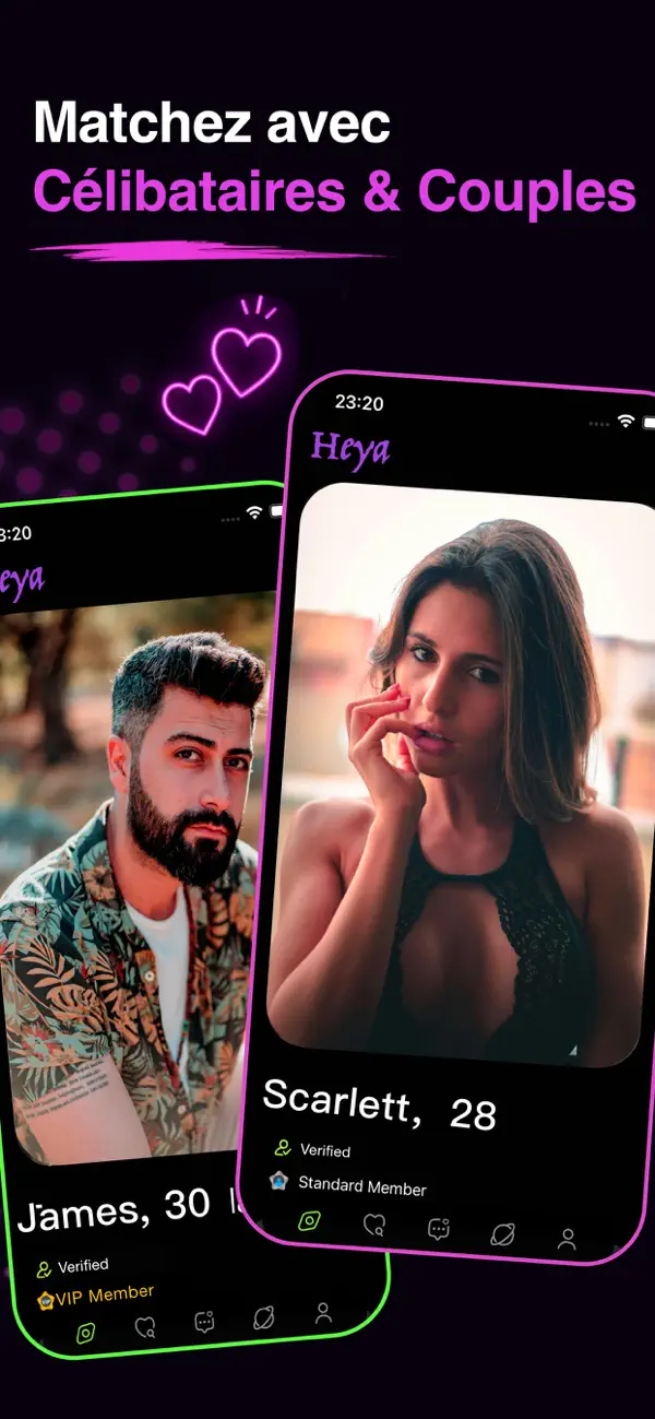 Screenshot #2 pour Appli de rencontre & Tchat