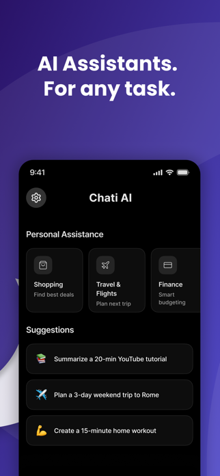 Chati - AI Chat Screenshot 2 of 6