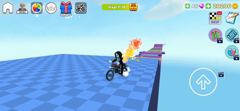 Obby run Parkour games juego screenshot 7