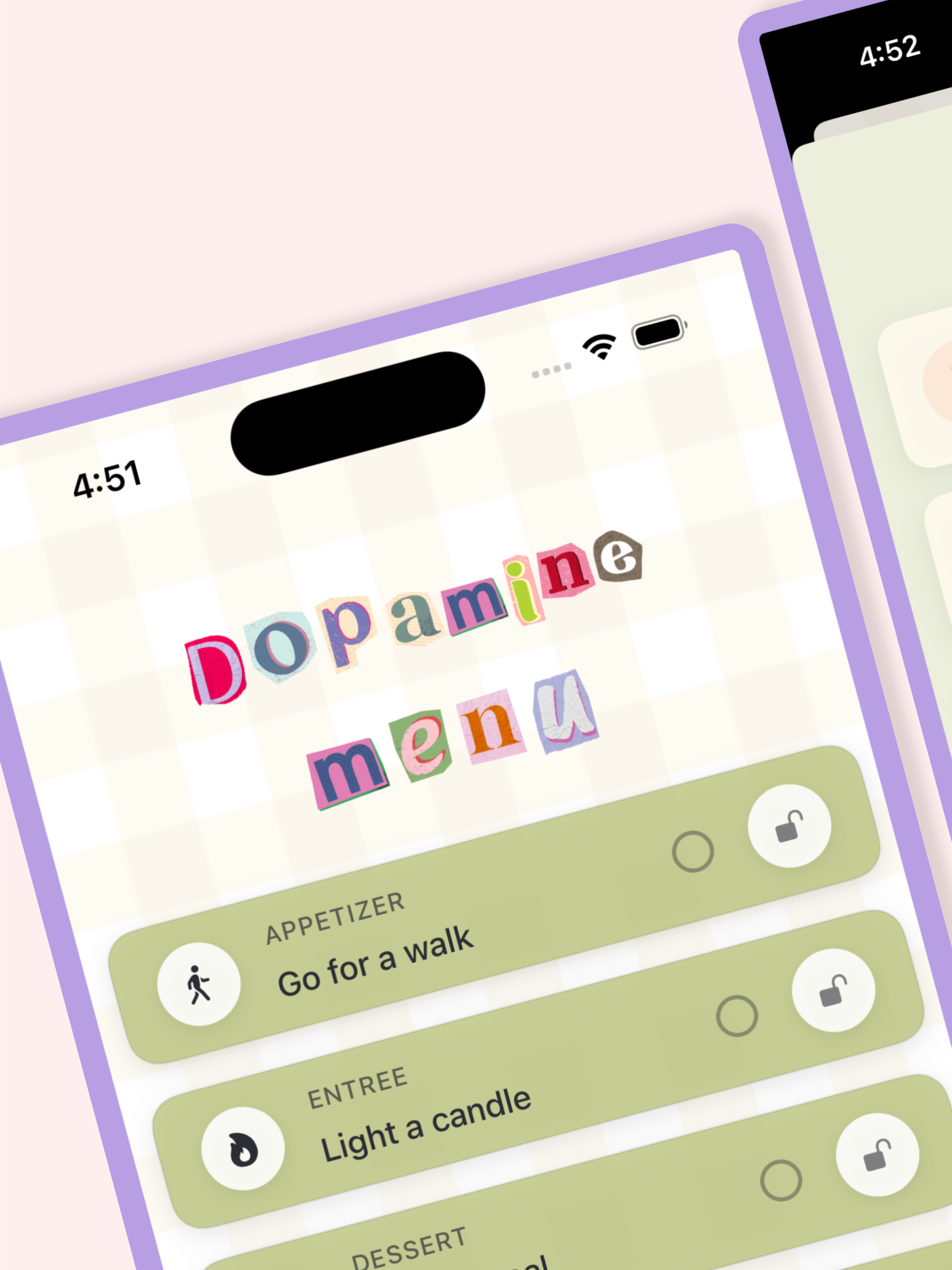 Dopamine Menu