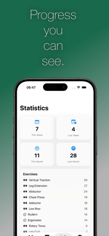 MyIronLog screenshot