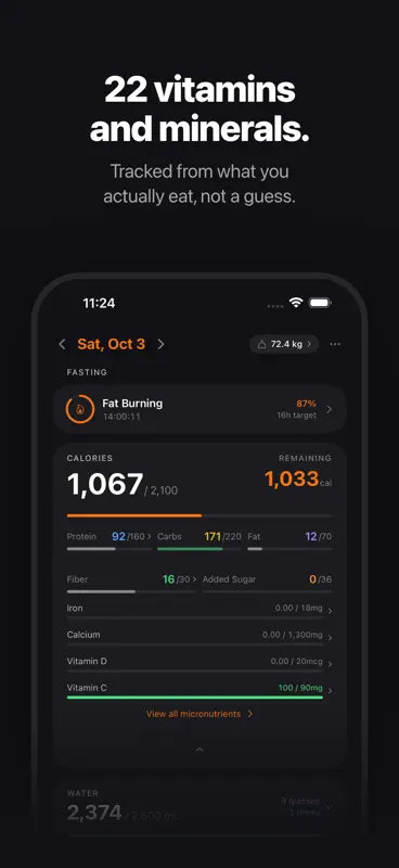 Tare: Calorie & Macro Tracker screenshot 4 of 10