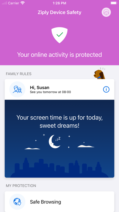 App screenshot
