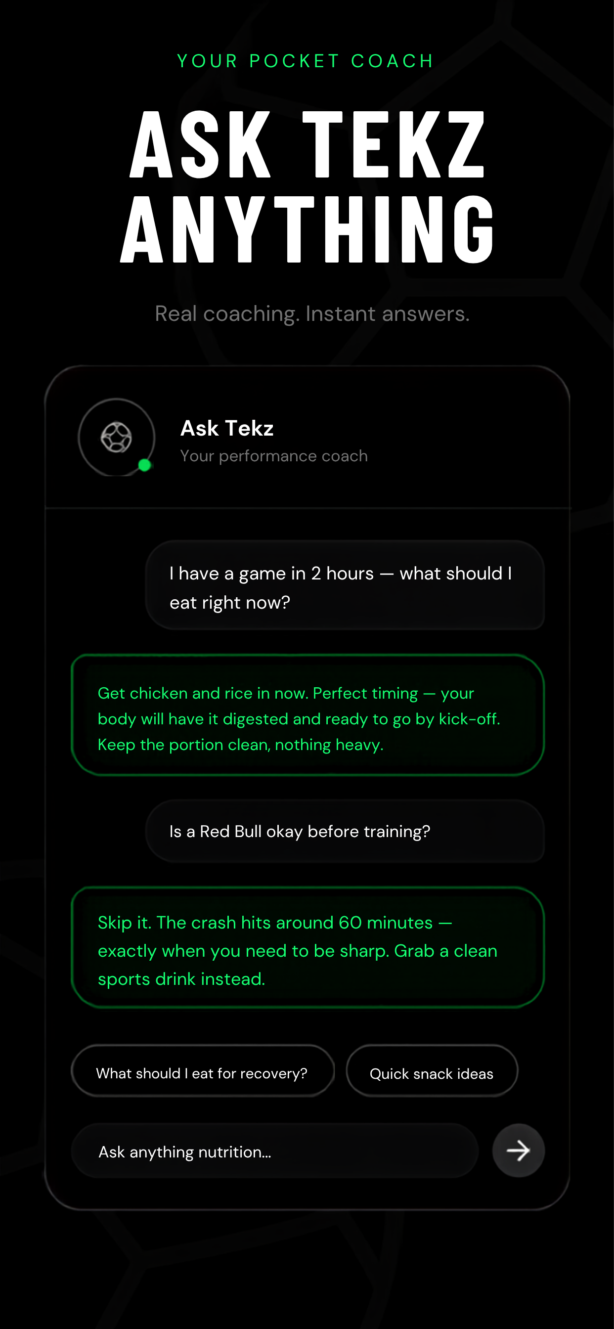 Tekz AI - Football Performance screenshot 5