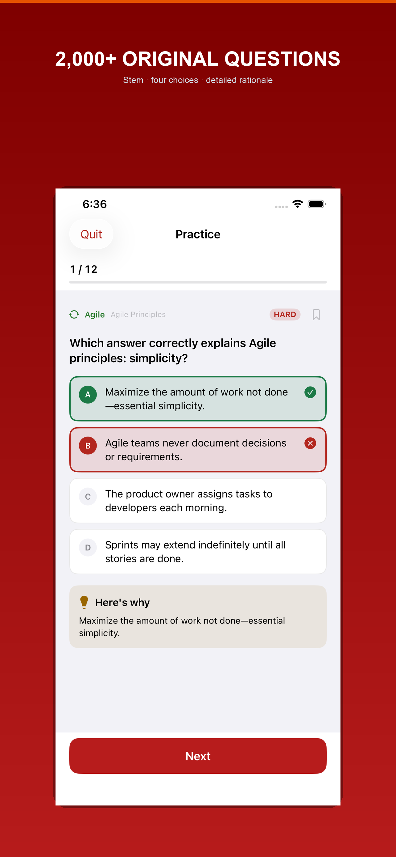CAPM Exam Prep: PM Practice screenshot 3