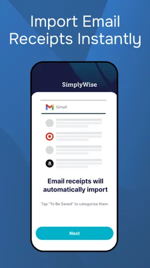 SimplyWise: Receipts, Expenses screenshot 4