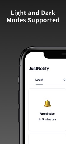 JustNotify - Notification App Screenshot 6 of 7