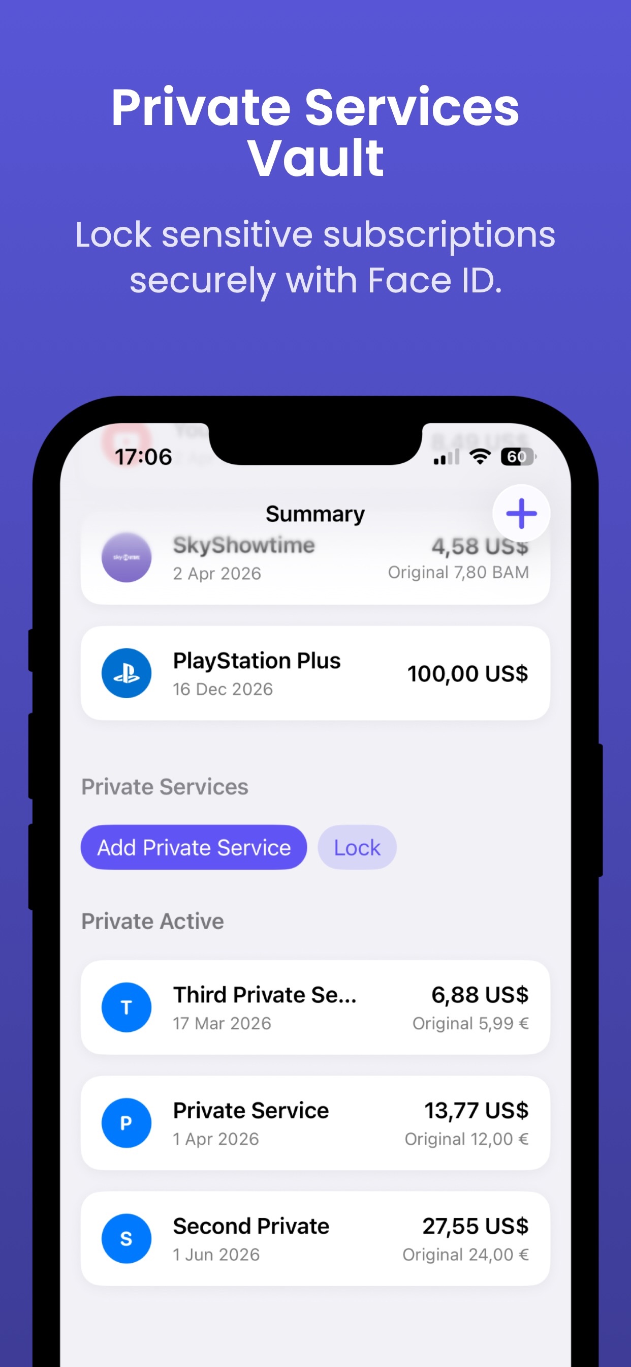 Subdue: Subscription Tracker screenshot 4