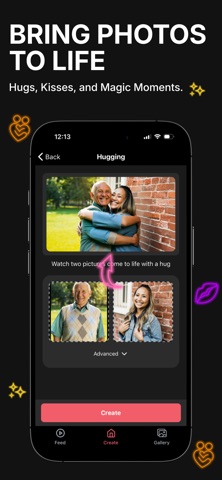 AI Hugging Video Generator screenshot