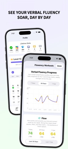 Flowency: Verbal Fluency Coach screenshot