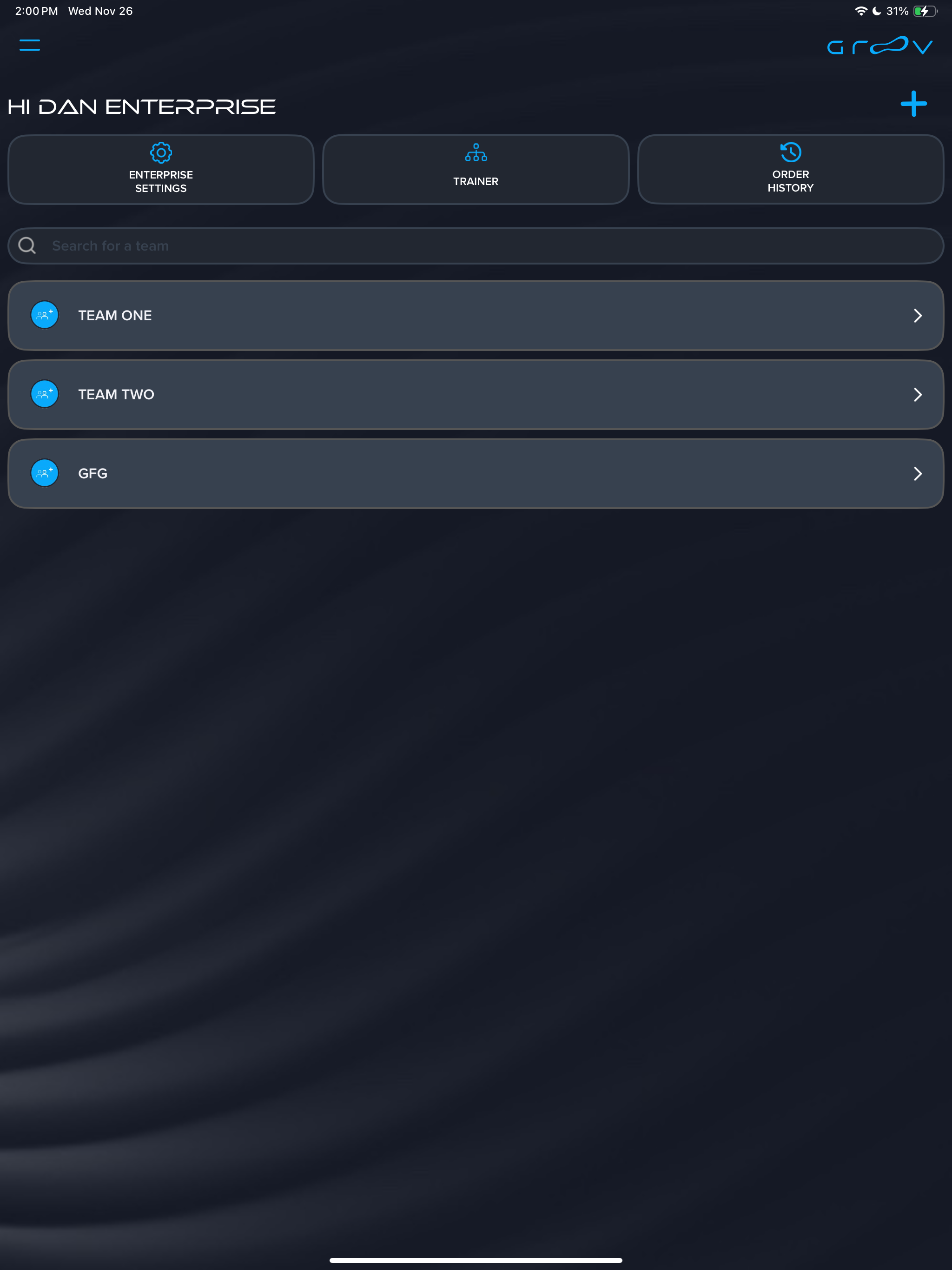 Groov Enterprise screenshot 5