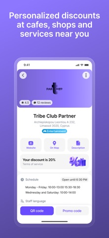 Tribe Club App Store preview screenshot 2