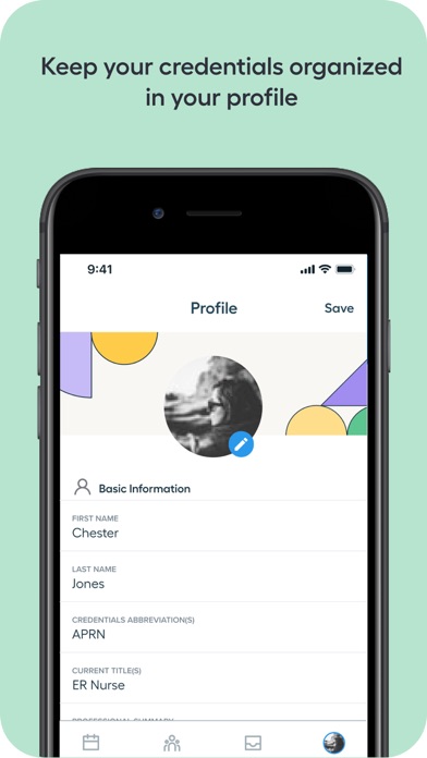 NurseGrid Nurse Shift Calendar Screenshot