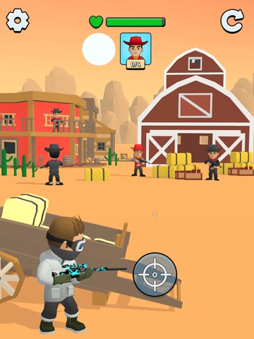 Casual Action Sniper iPad screenshot
