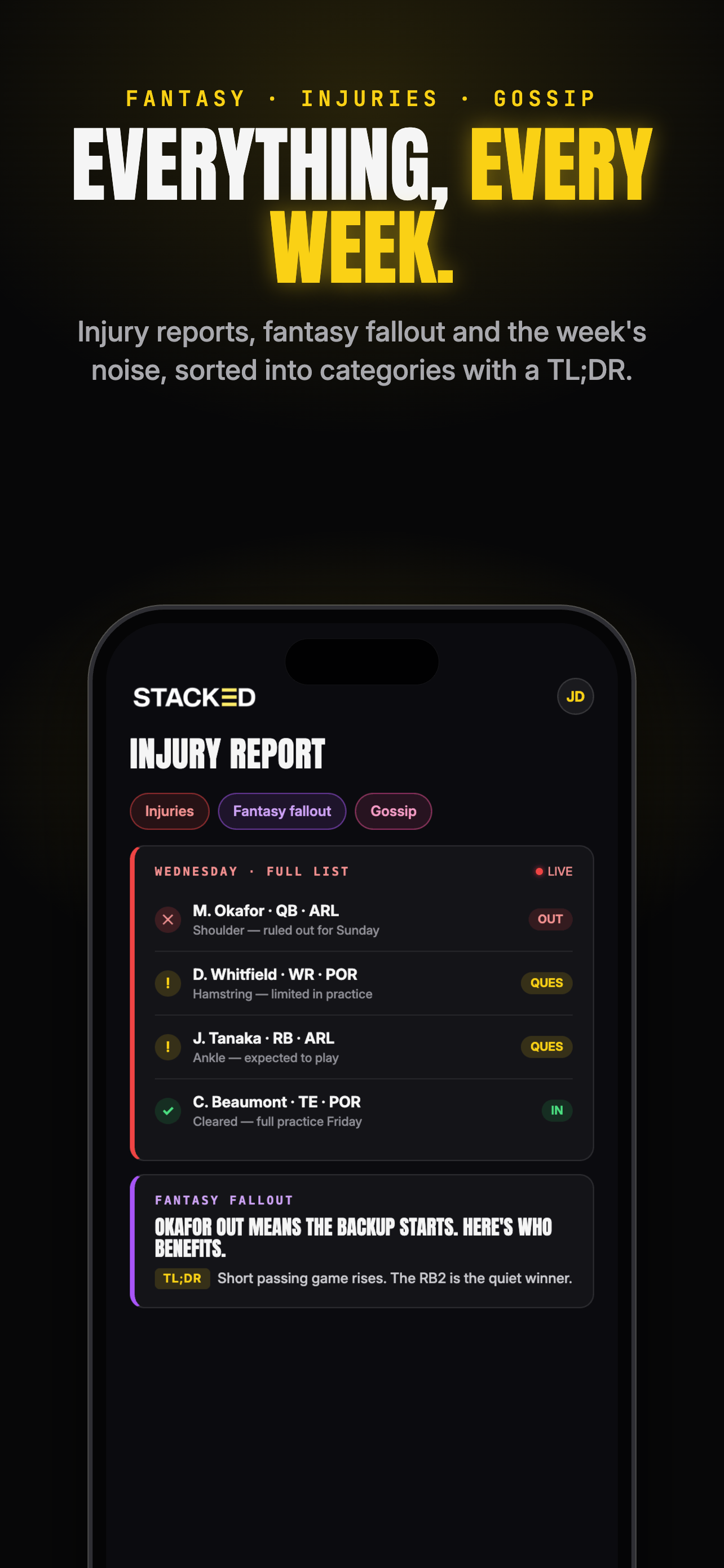 Stacked Intelligence screenshot 5