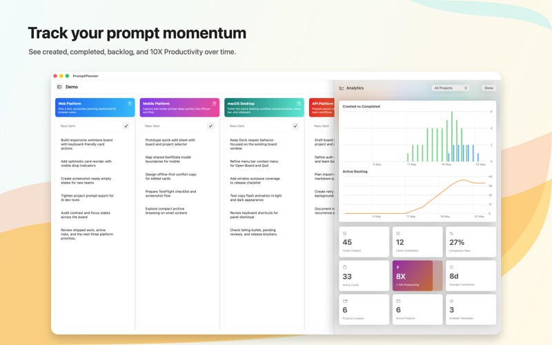 PromptPlanner screenshot