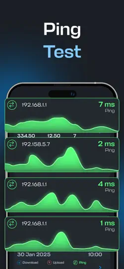 SpeedTest- Wifi Analyzer 5G 4G iPhone Ekran Görüntüsü 3