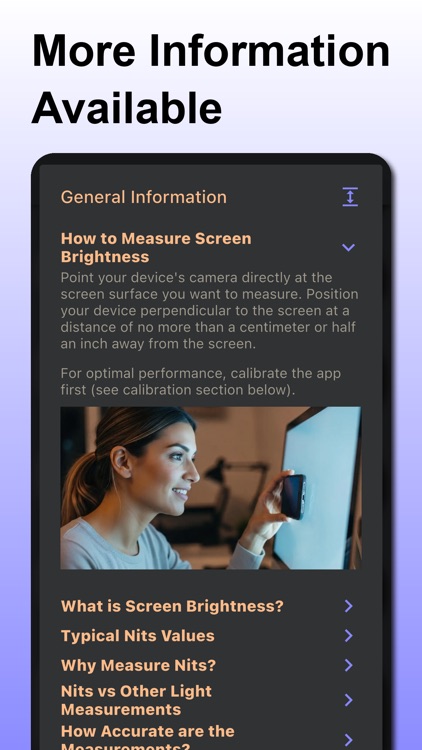 Screen Brightness Nits Meter screenshot-6