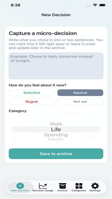 Screenshot #3 pour DecisioMeter