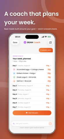 Protein Tracker: GRAM Screenshot 4 of 9