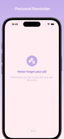 PillDay iPhone screenshot