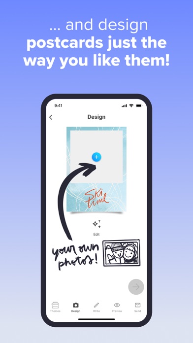 MyPostcard Postcard App iPhone screenshot 4 - Travel app