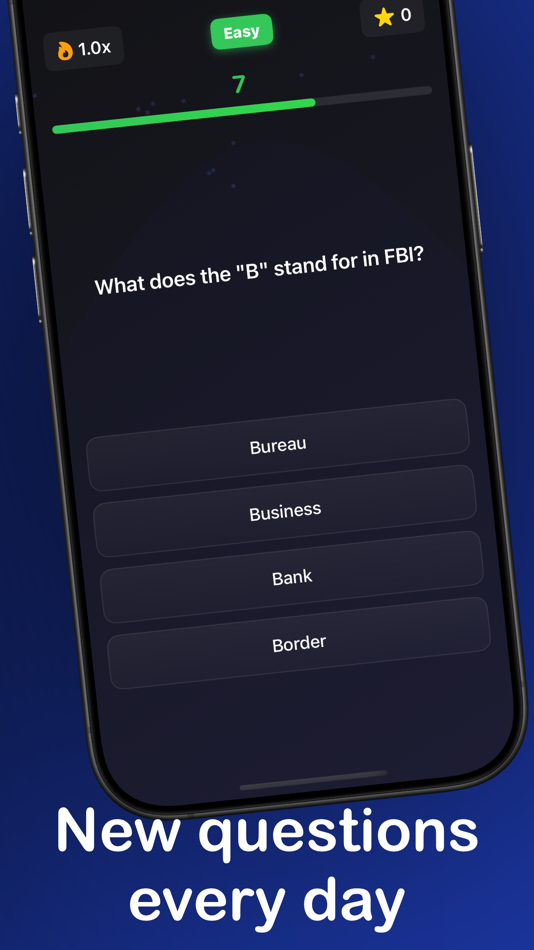 #2. Daily Quiz: Question5 Trivia (iOS) Podle: Appgineering GbR