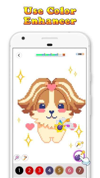 Pixel By Color: Art Puzzle