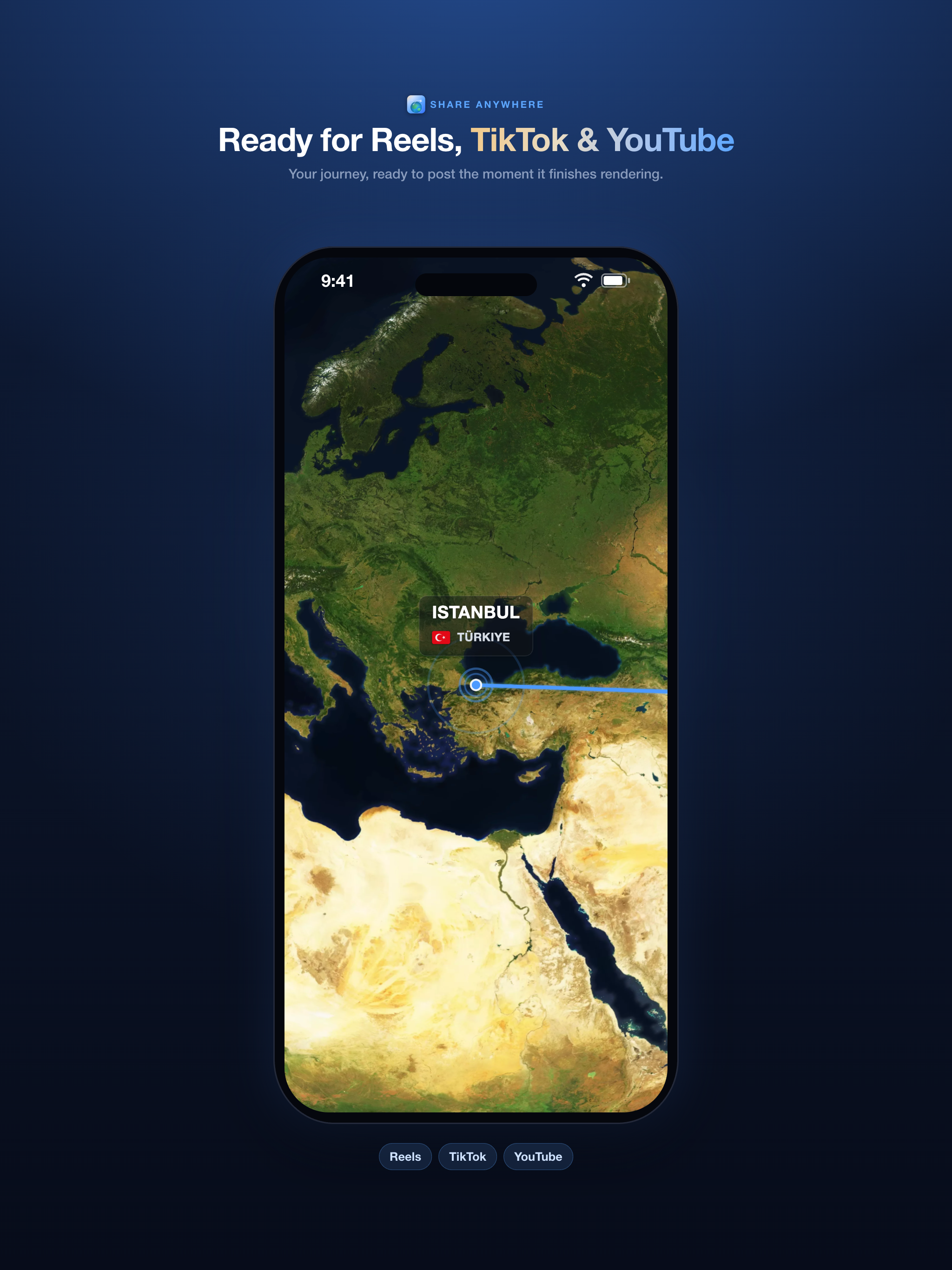 AeroAnimate: Travel Map Video screenshot 12
