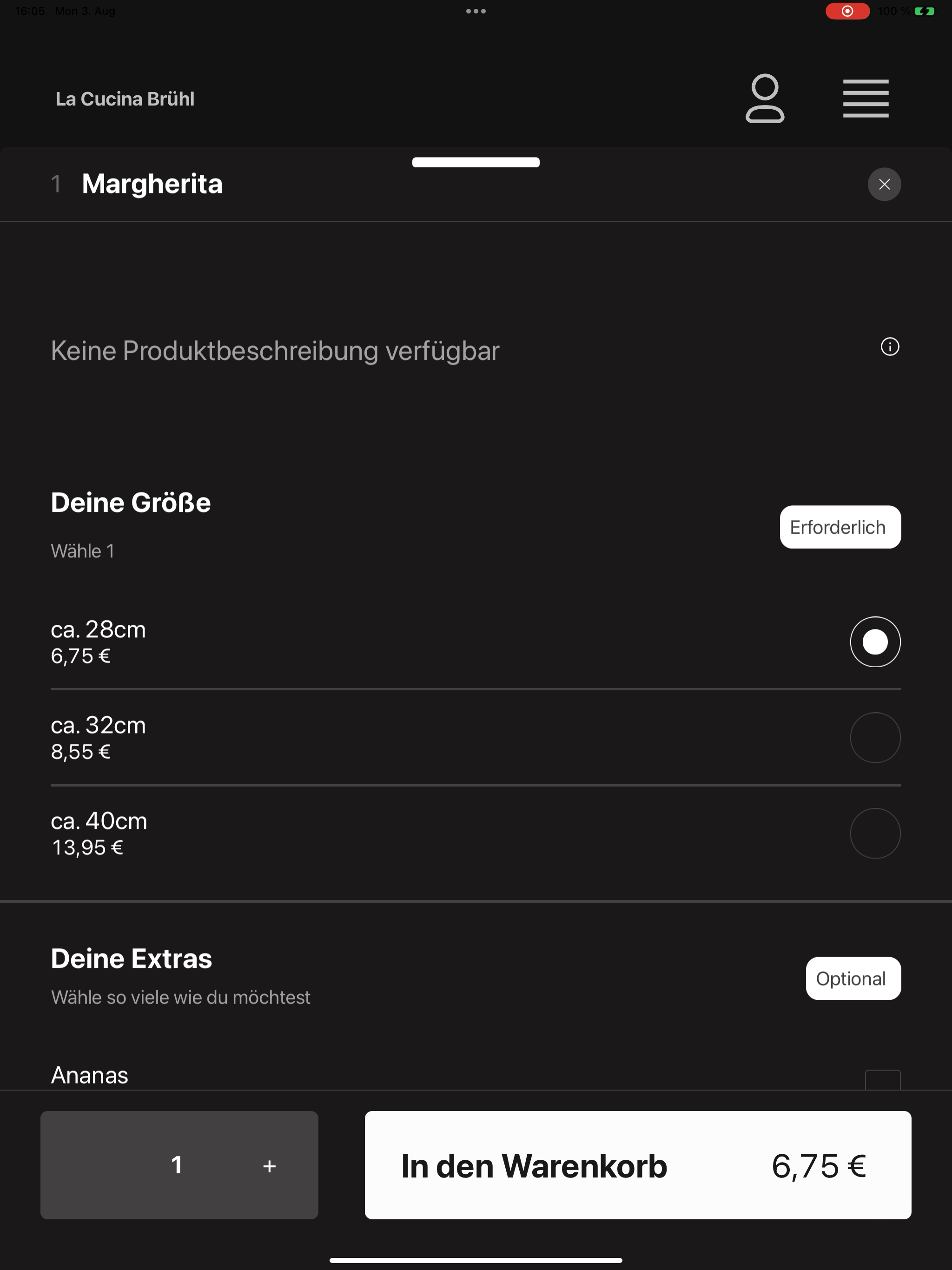 La Cucina Bruehl screenshot 15