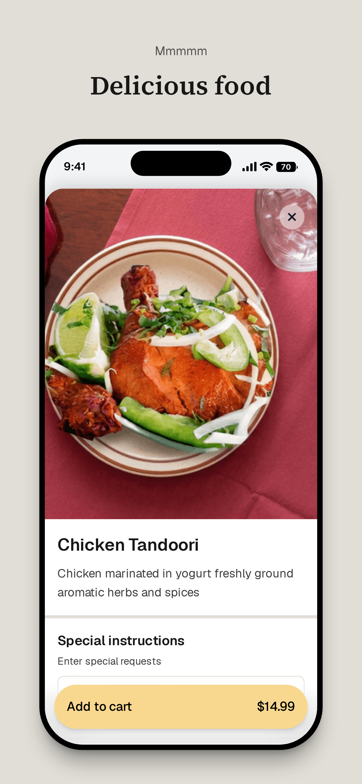 Moon Indian Cuisine To Go screenshot 5