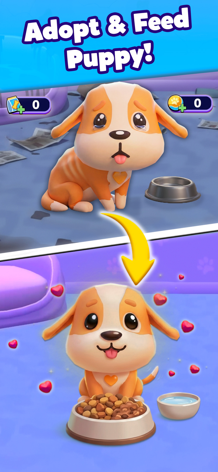 Dog Rescue - Virtual Pet Games screenshot 2