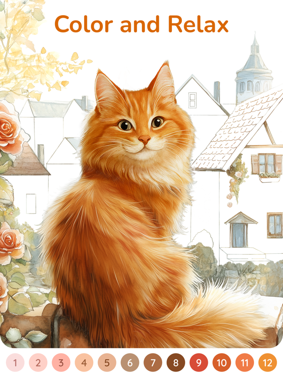 Happy Color by Numbers Game screenshot 16