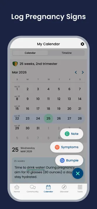 BabyCenter Pregnancy Tracker: Screenshot 4 von 10