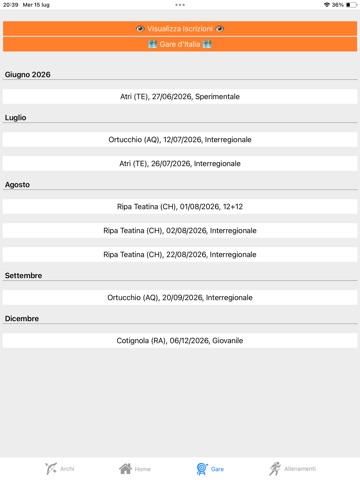 ArcApp - Tiro con l'arco iPad screenshot