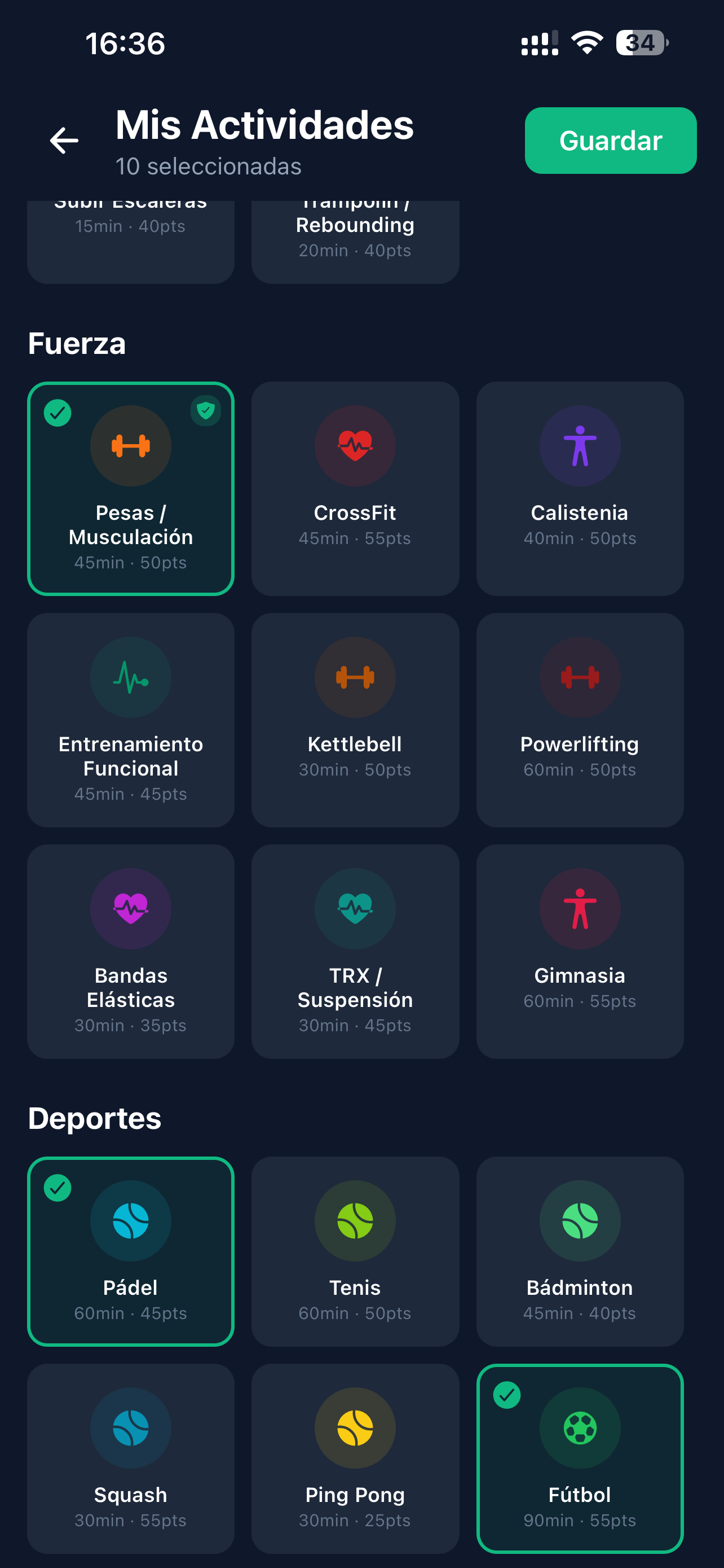 GamiFitUp screenshot 4