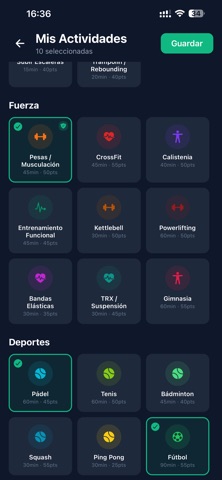 GamiFitUp screenshot