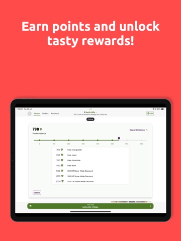Juicekeys Order iPad screenshot