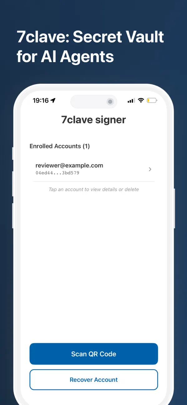 #1. 7clave (iOS) Ved: Shengang Li