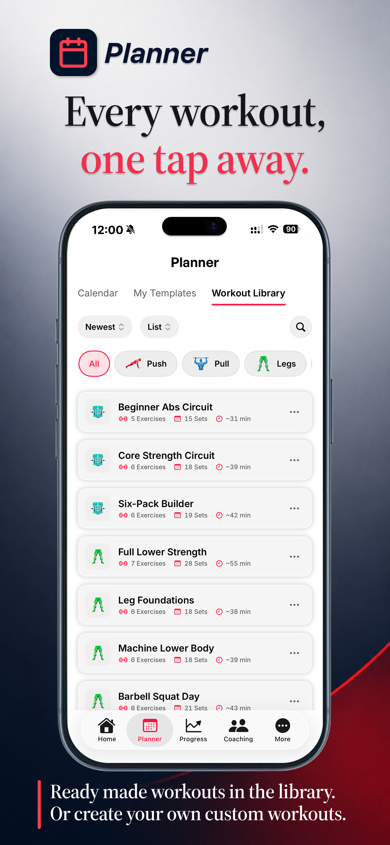 Gym Planner & Workout Tracker screenshot 3