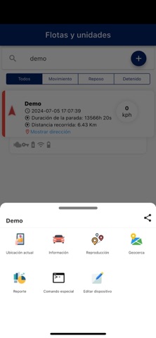 TECNO INNOVA GPS screenshot
