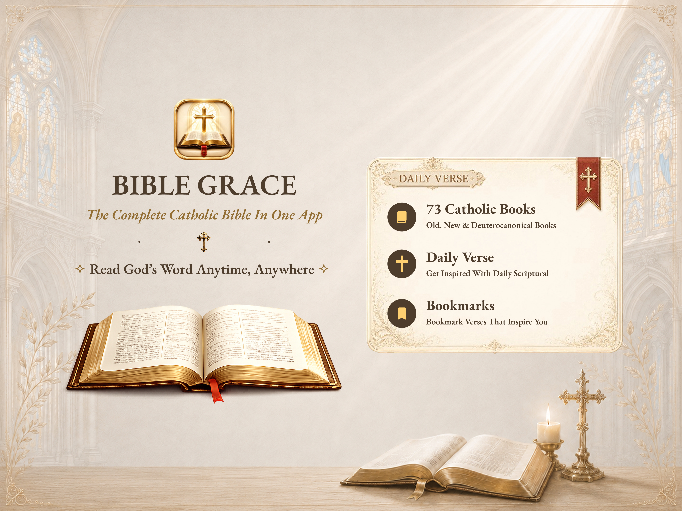 Bible Grace: Catholic Bible screenshot 11