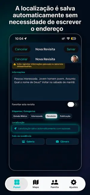 Return Visits App screenshot 3